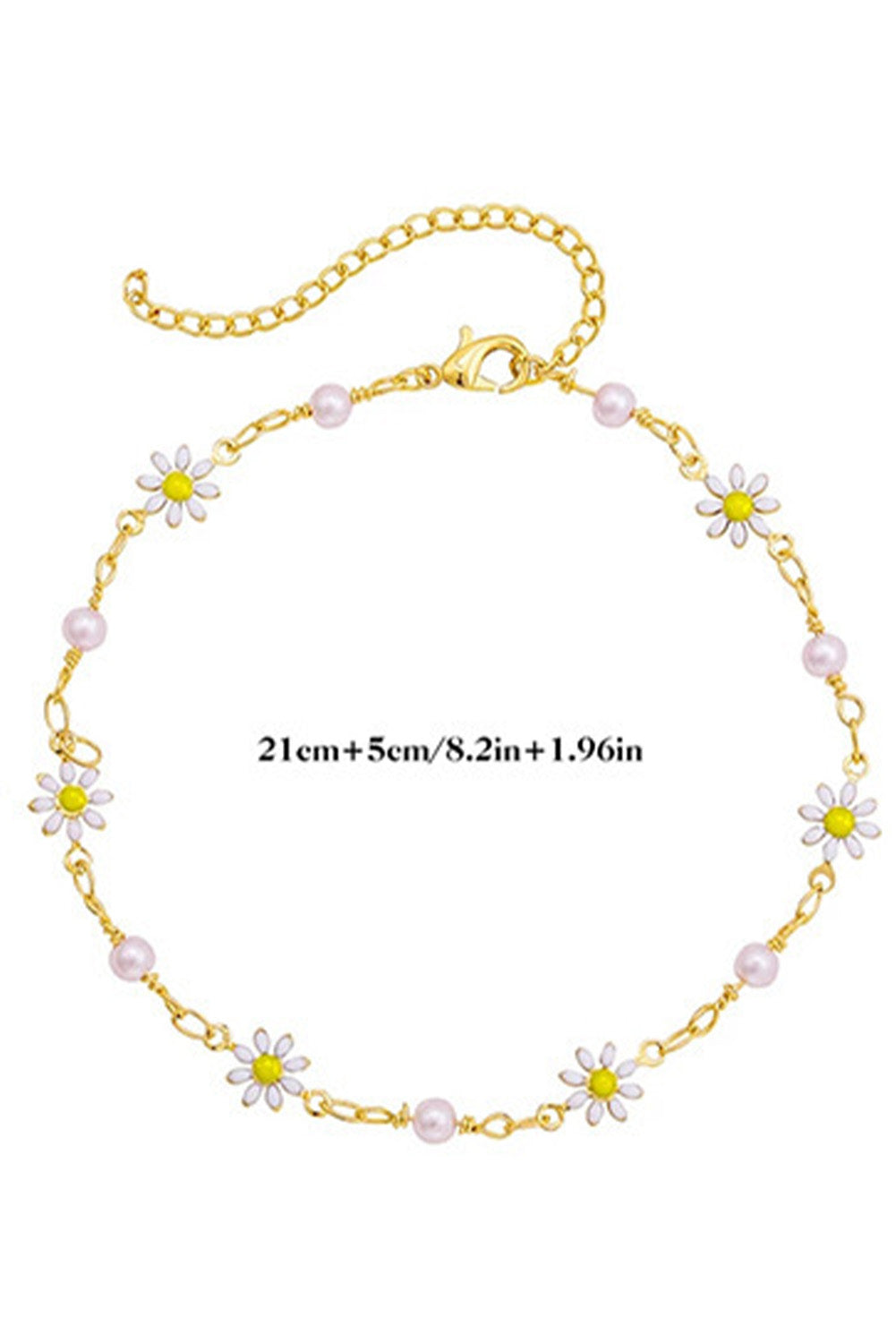 🌊Ocean Petal Anklet🌼