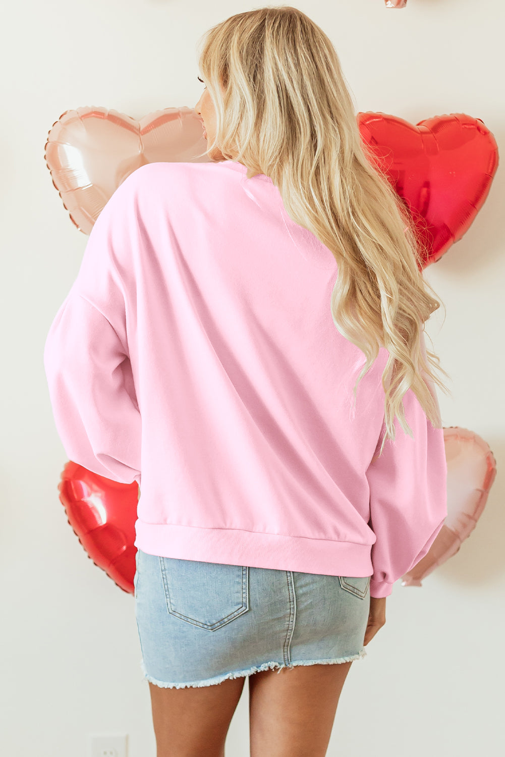 🐚Seafoam Bow Lantern Pullover🎀