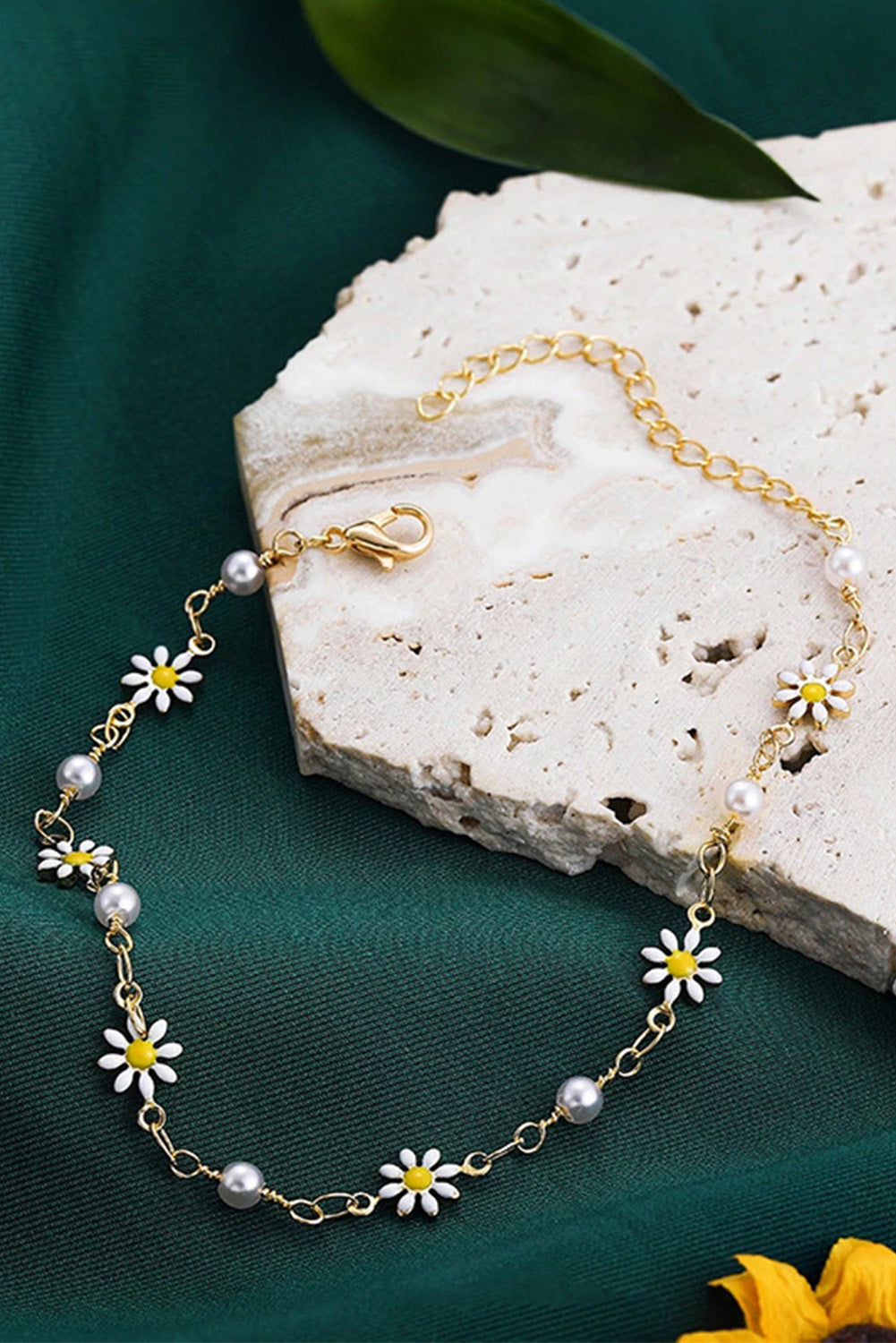 🌊Ocean Petal Anklet🌼