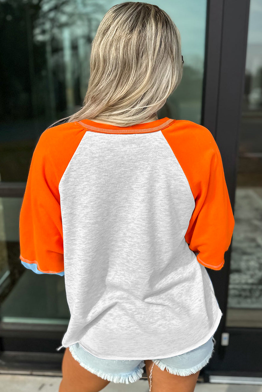 🦃 Shimmer & Stuffing Raglan Tee