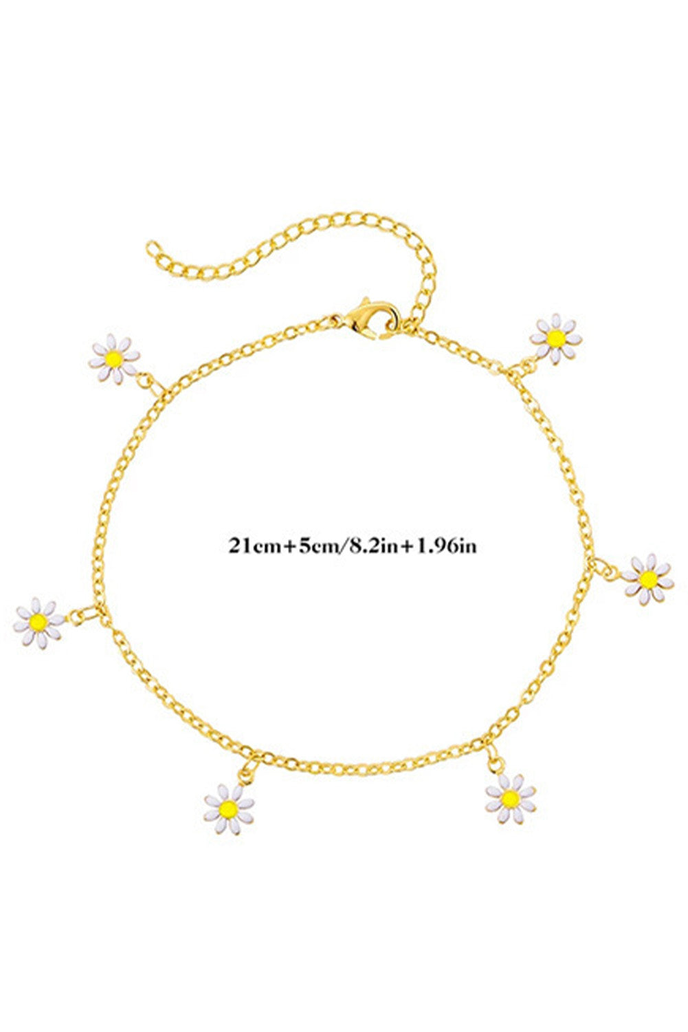 🌊Ocean Petal Anklet🌼