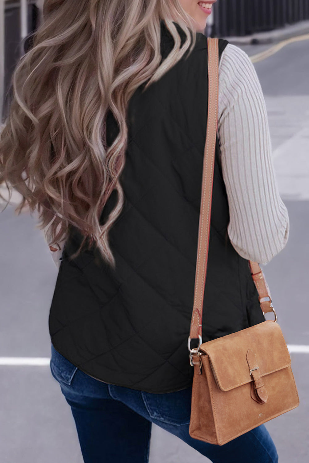 💗Blush Tide Quilted Vest🌊